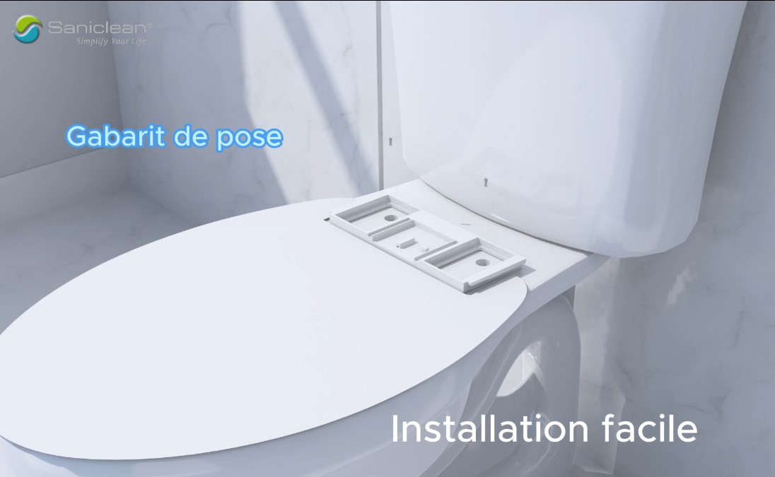 Comment installer un abattant WC japonais Saniclean sans électricité en moins de 30 minutes