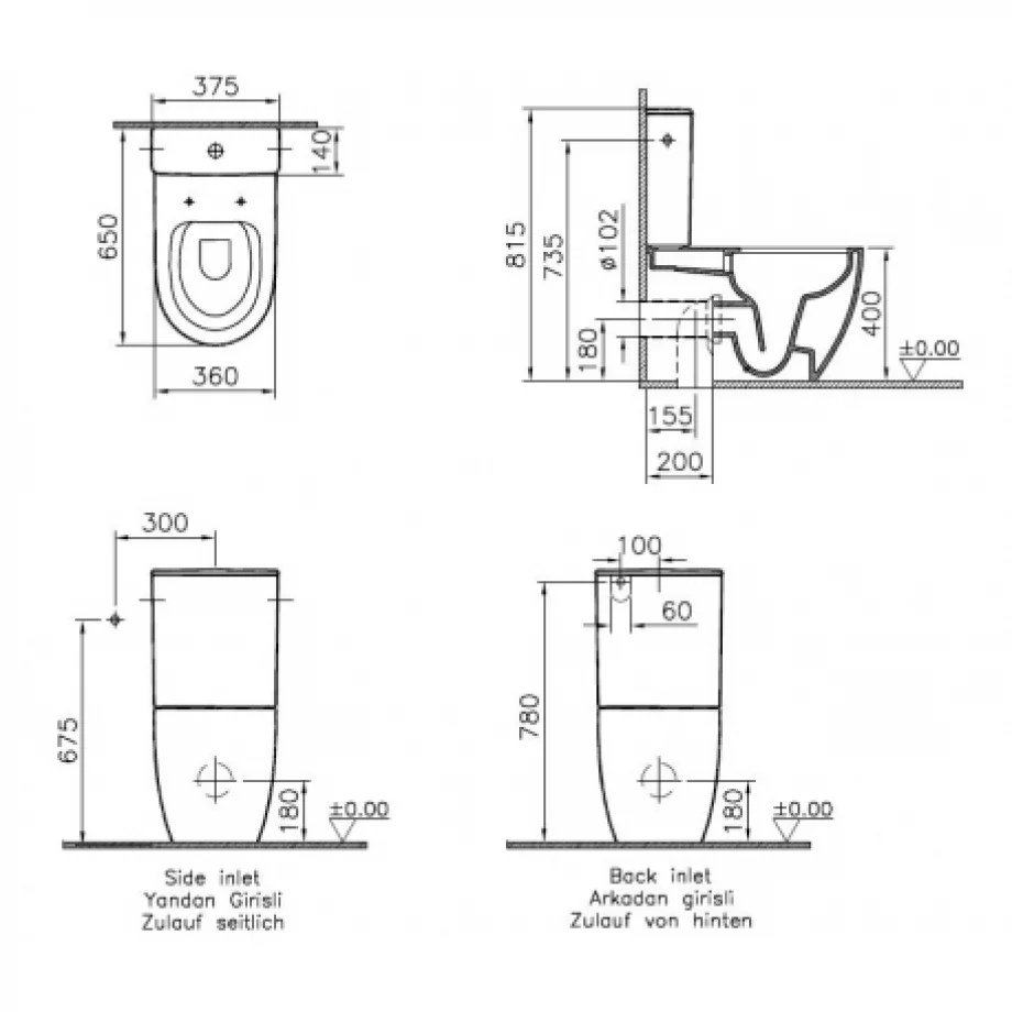 Cuvette 2025 wc standard