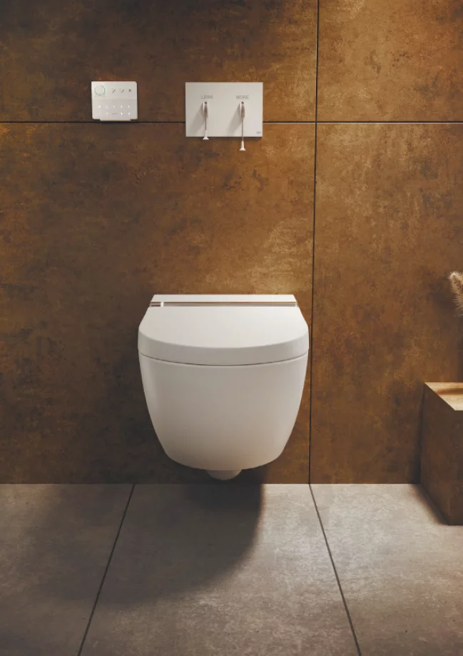 WC Japonais suspendu monobloc SILENCE Cocoon Hygea