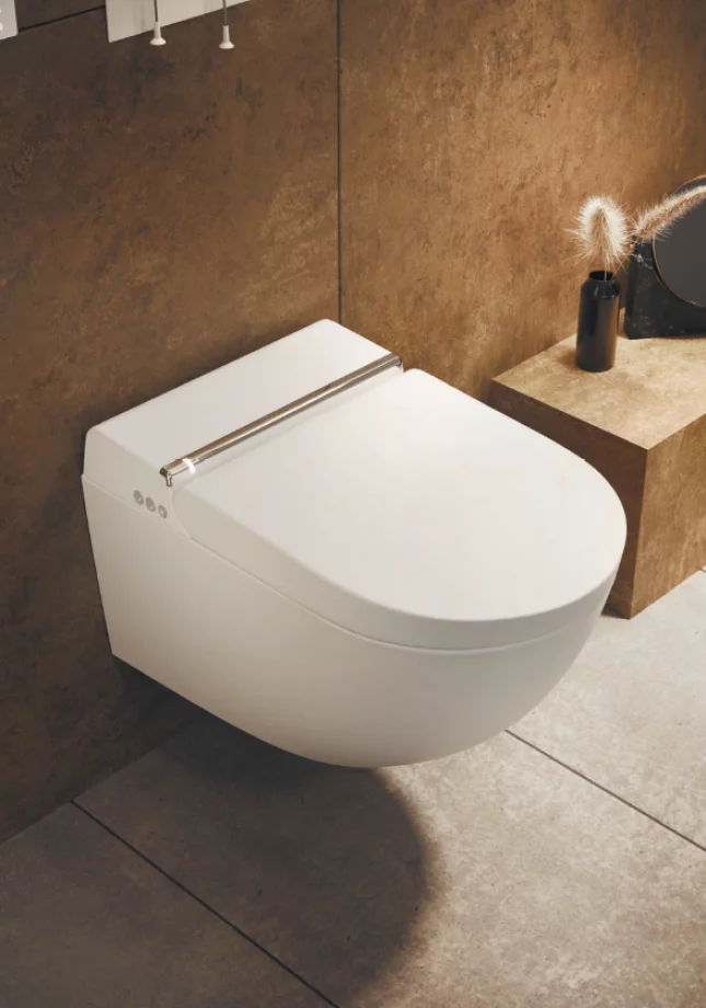 WC Japonais suspendu monobloc SILENCE Cocoon Hygea